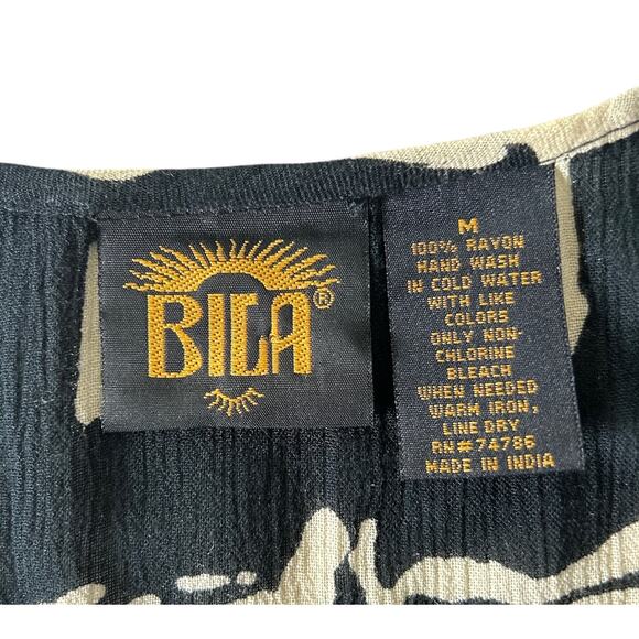 BILA Women’s Size Medium Boho Aztec Tribal‎ Sleeveless Maxi Dress - Picture 7 of 7